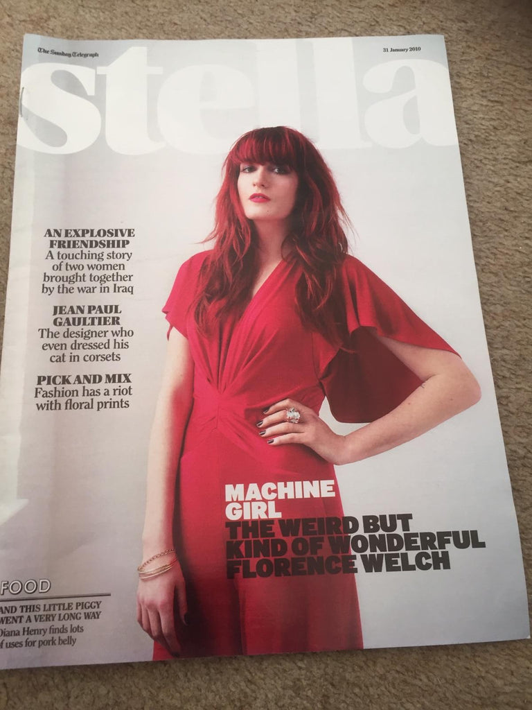 UK Stella Magazine 2010: Florence Welch + The Machine Cover