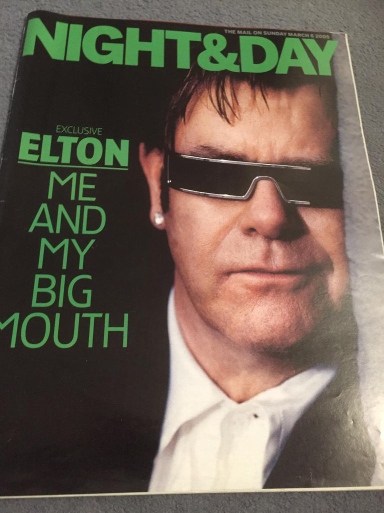 Mail on Sunday Night & Day Magazine (6/3/05) - Elton John cover