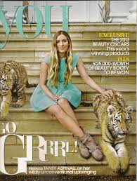 TANSY ASPINALL Emma Thompson John Ruskin KATE WINSLET You Mag (28 April 2013)