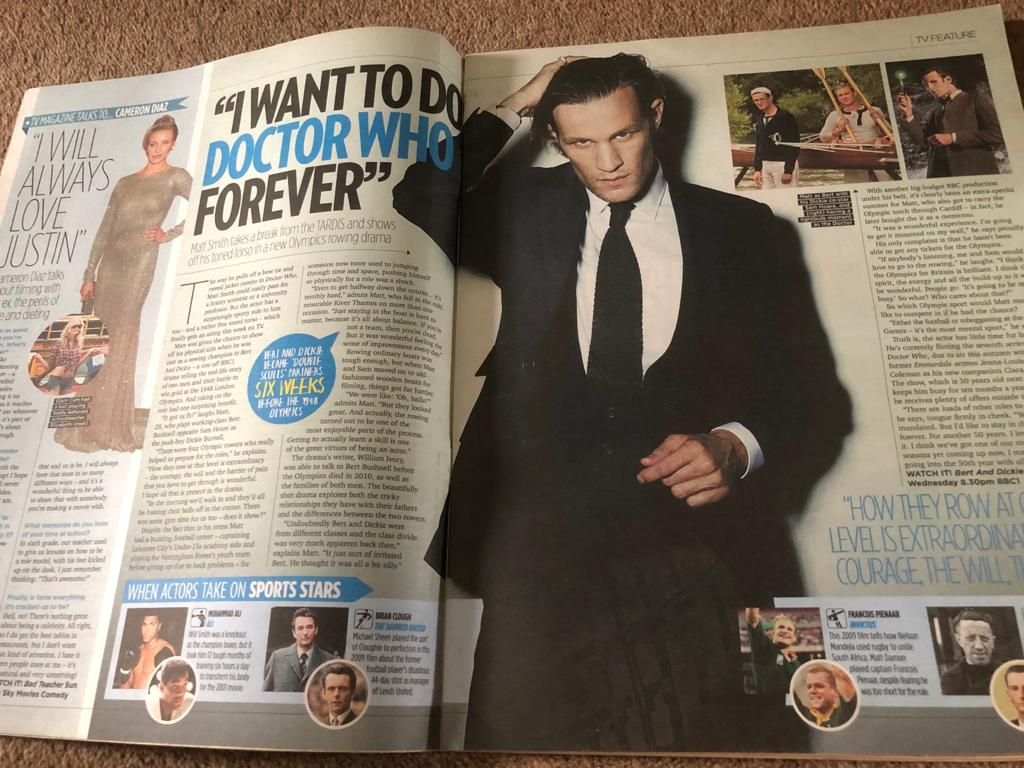 TV Magazine 27 September 2012 Matt Smith Interview