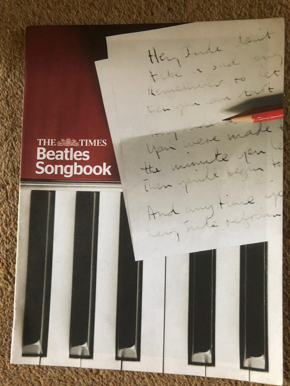 THE BEATLES SONGBOOK SUNDAY TIMES MAGAZINE SEPT 2009