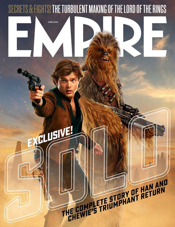 Empire Magazine June 2018: HAN SOLO: A STAR WARS STORY & Han Solo Encyclopedia