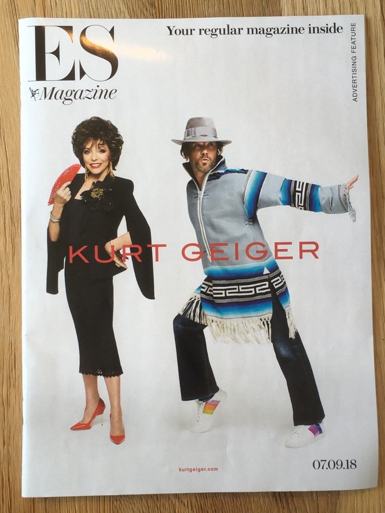 London ES UK Magazine 7th Sept 2018: JOAN COLLINS Jay Kay JAMIROQUAI
