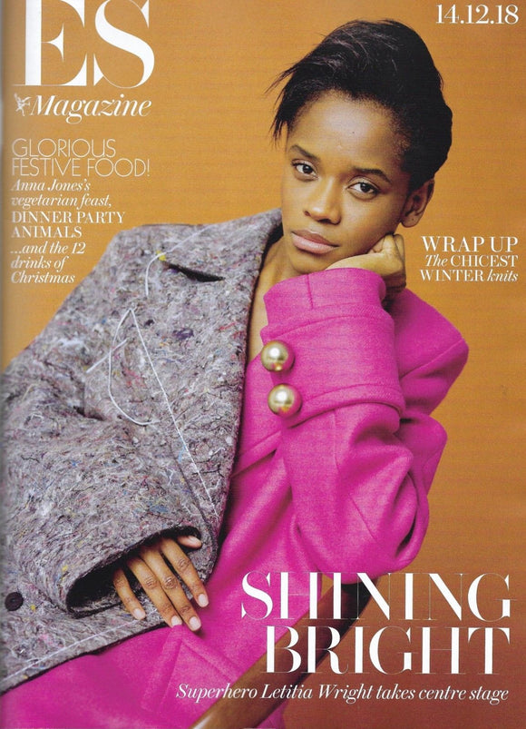 London ES Magazine December 2018: Black Panther LETITIA WRIGHT COVER STORY