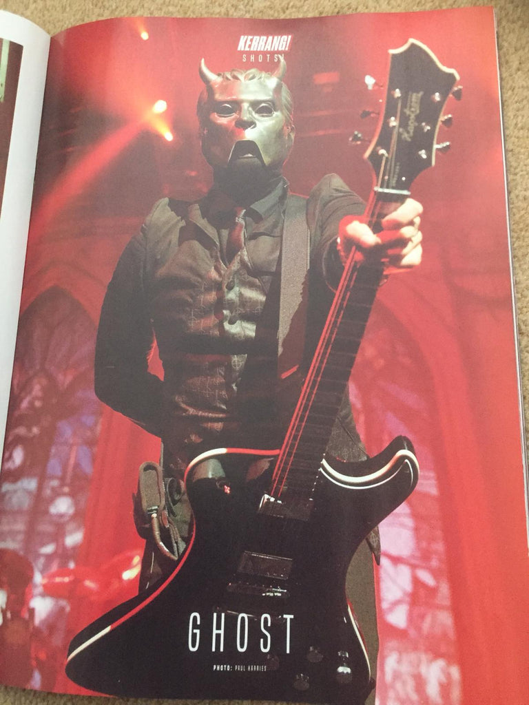 Ghost Exclusive Pull Out Magazine - 10 Poster Special Inside UK Kerrang! Magazine April 2019