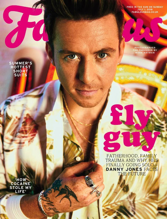 UK FABULOUS Magazine 1 July 2018 Danny Jones McFly Cover Interview