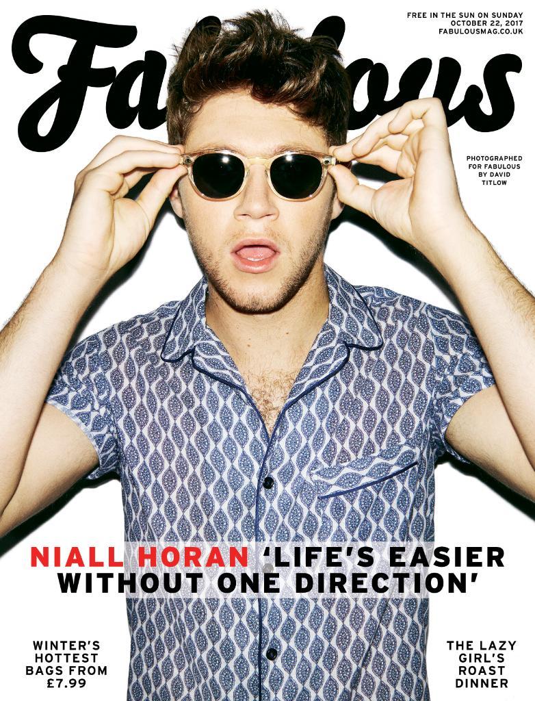 UK Fabulous Magazine 22 October 2017 Niall Horan One Direction Exclusive