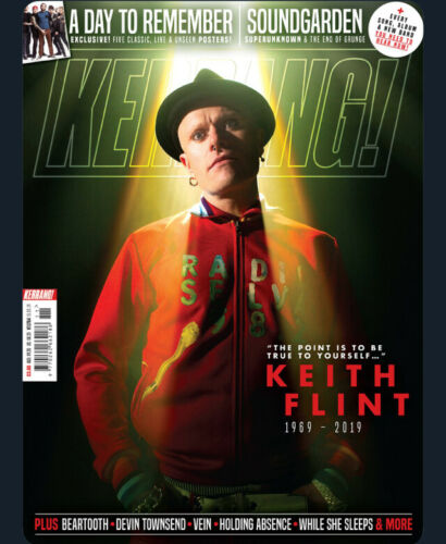 KERRANG! magazine March 2019: Keith Flint (The Prodigy) Tribute Issue - Soundgarden Chris Cornell