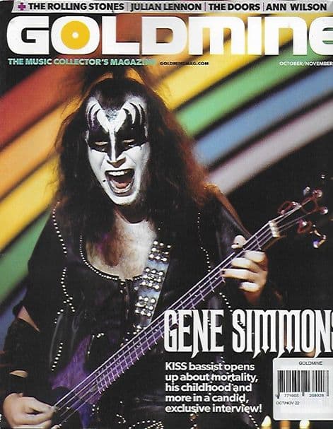 Goldmine Magazine -October/November 2022 KISS Gene Simmons