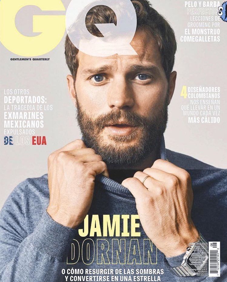 NEW JAMIE DORNAN GQ MEXICAN MAGAZINE SEPTEMBER 2018