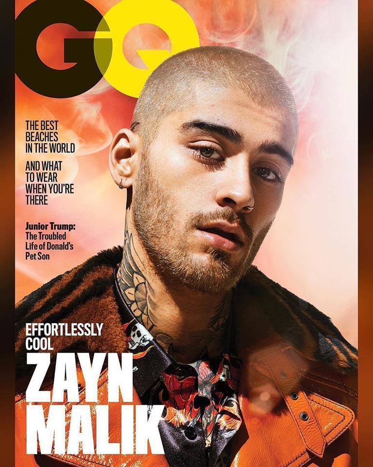 GQ Magazine USA AMERICAN July 2018 Zayn Malik 1D ONE DIRECTION NEW
