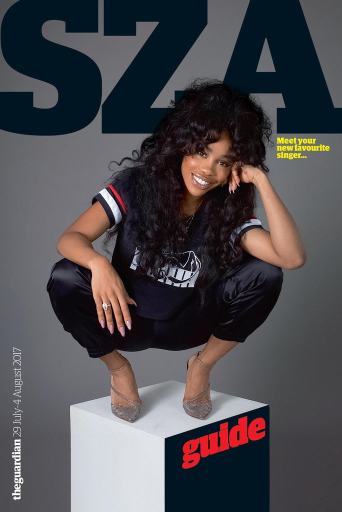 SZA Exclusive - Cover Story Guardian Guide UK magazine 29th July 2017