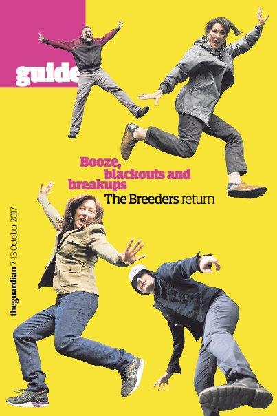Guide Magazine The Breeders cover interview