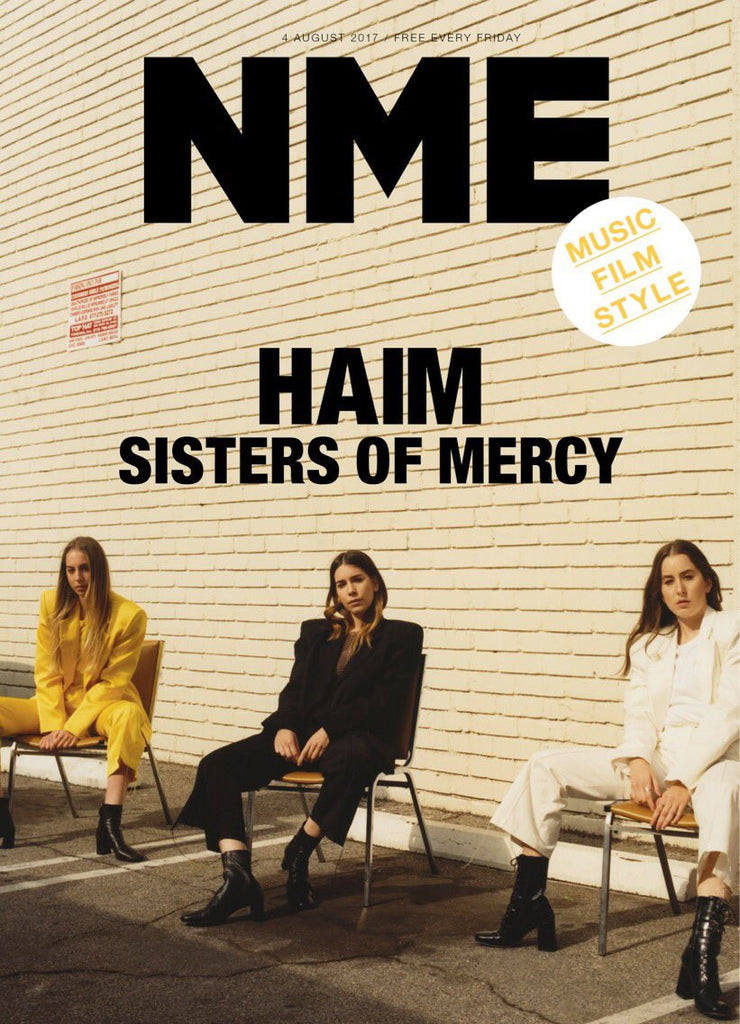HAIM - Sister of Mercy Photo Cover interview UK NME MAGAZINE August 4th 2017