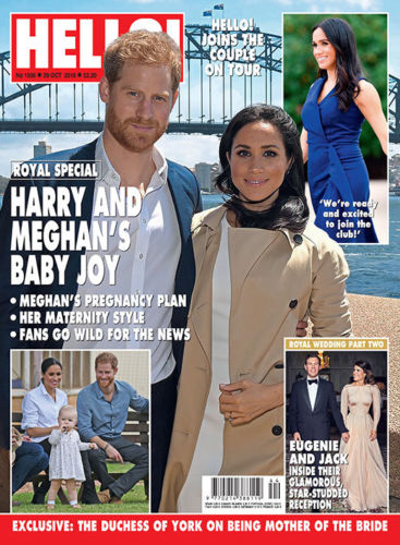 HELLO! magazine 29 Oct 2018 Meghan Markle Royal Wedding Part Two Dakota Johnson