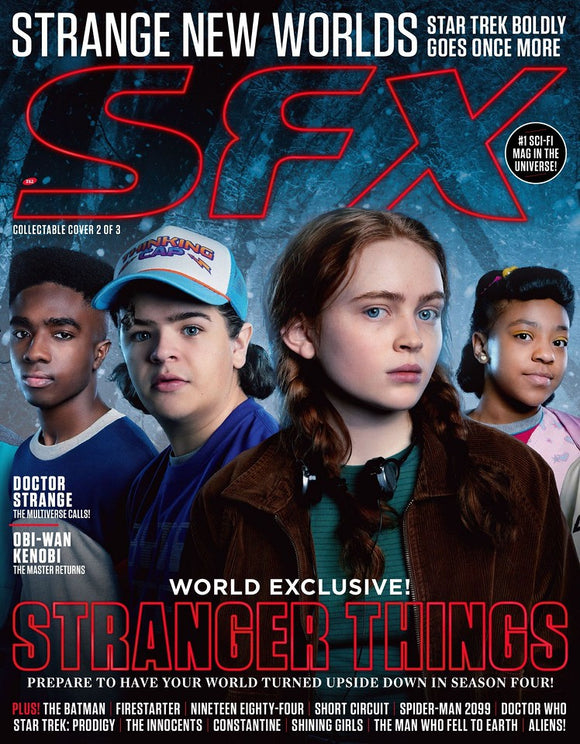 SFX magazine #352 May 2022 World Exclusive! Stranger Things - Cover #2 & Gifts