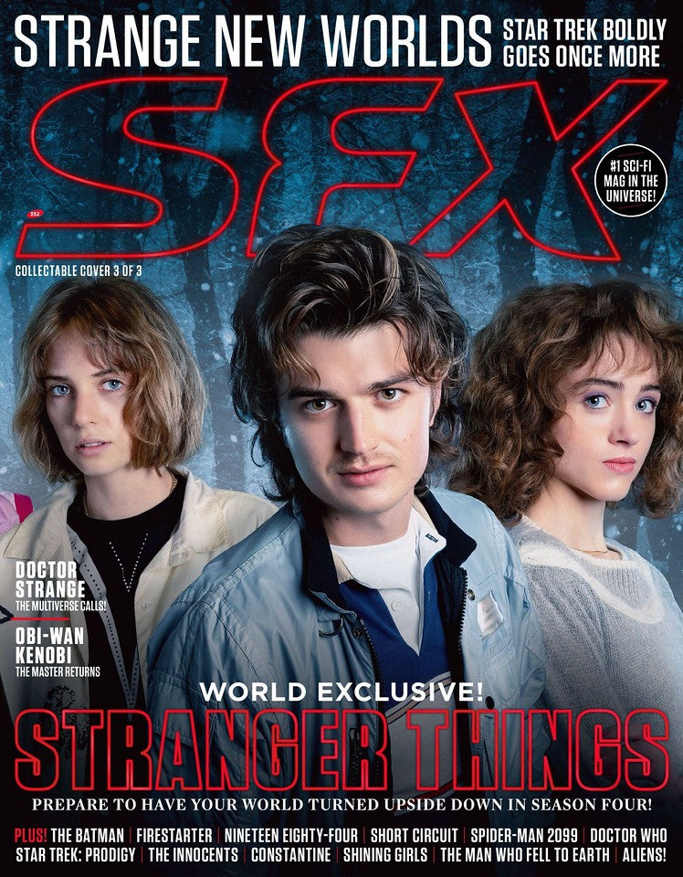 SFX magazine #352 May 2022 World Exclusive! Stranger Things Cover #3 & Gifts