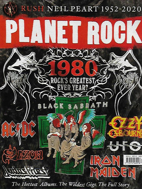 Planet Rock Magazine #19: NEIL PEART (Rush) IRON MAIDEN Judas Priest UFO AC/DC