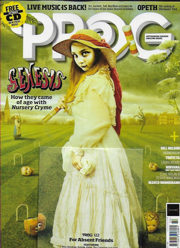 Prog magazine #122 2021 Genesis - Nursery Cryme + Free CD