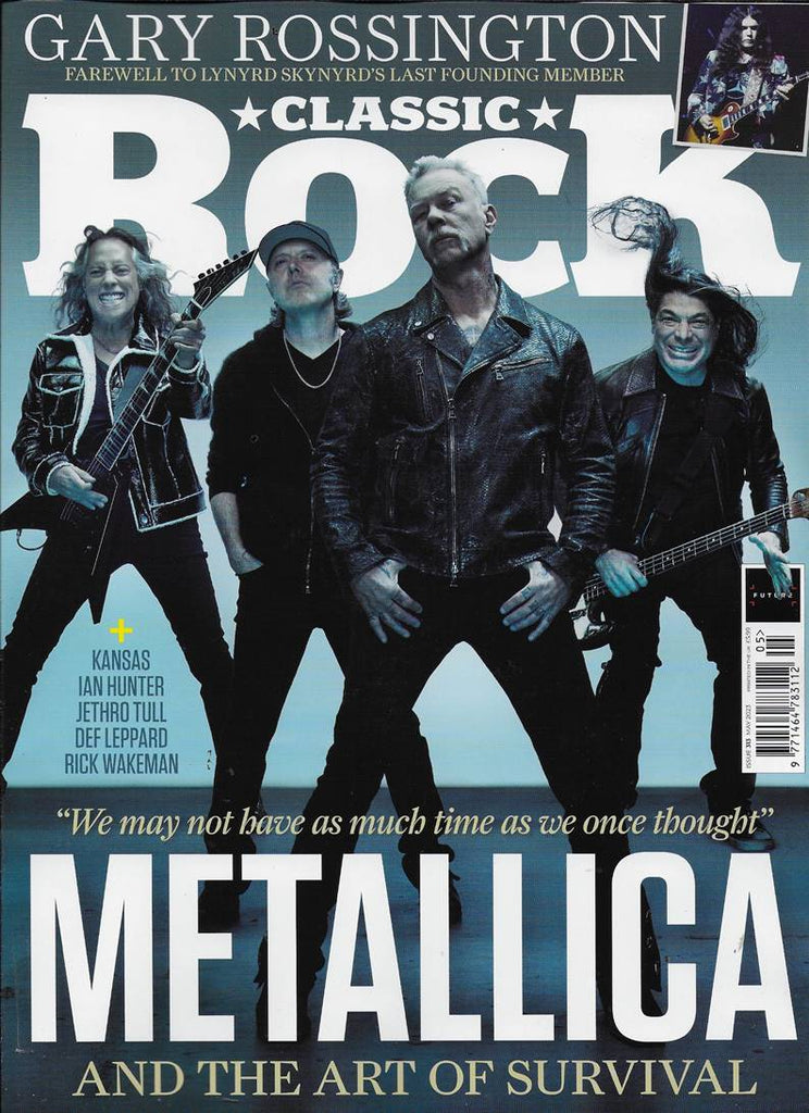 Classic Rock Magazine Issue 313 May 2023 - Metallica Jethro Tull Rick ...