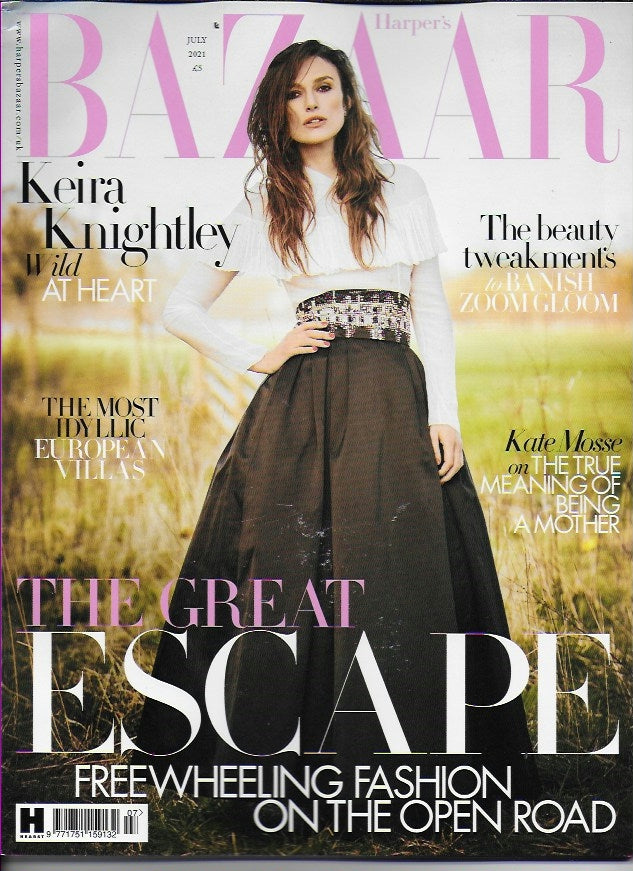 British Harper’s Bazaar July 2021 Keira Knightley