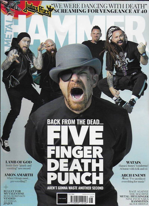 Metal Hammer Magazine #364 / September 2022 Five Finger Death Punch
