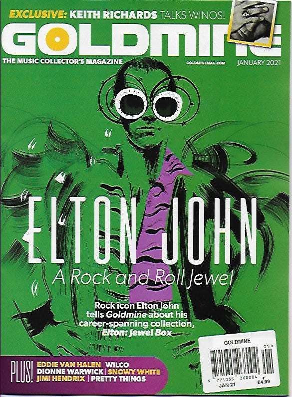 GOLDMINE Magazine – January 2021 - Sir Elton John Exclusive