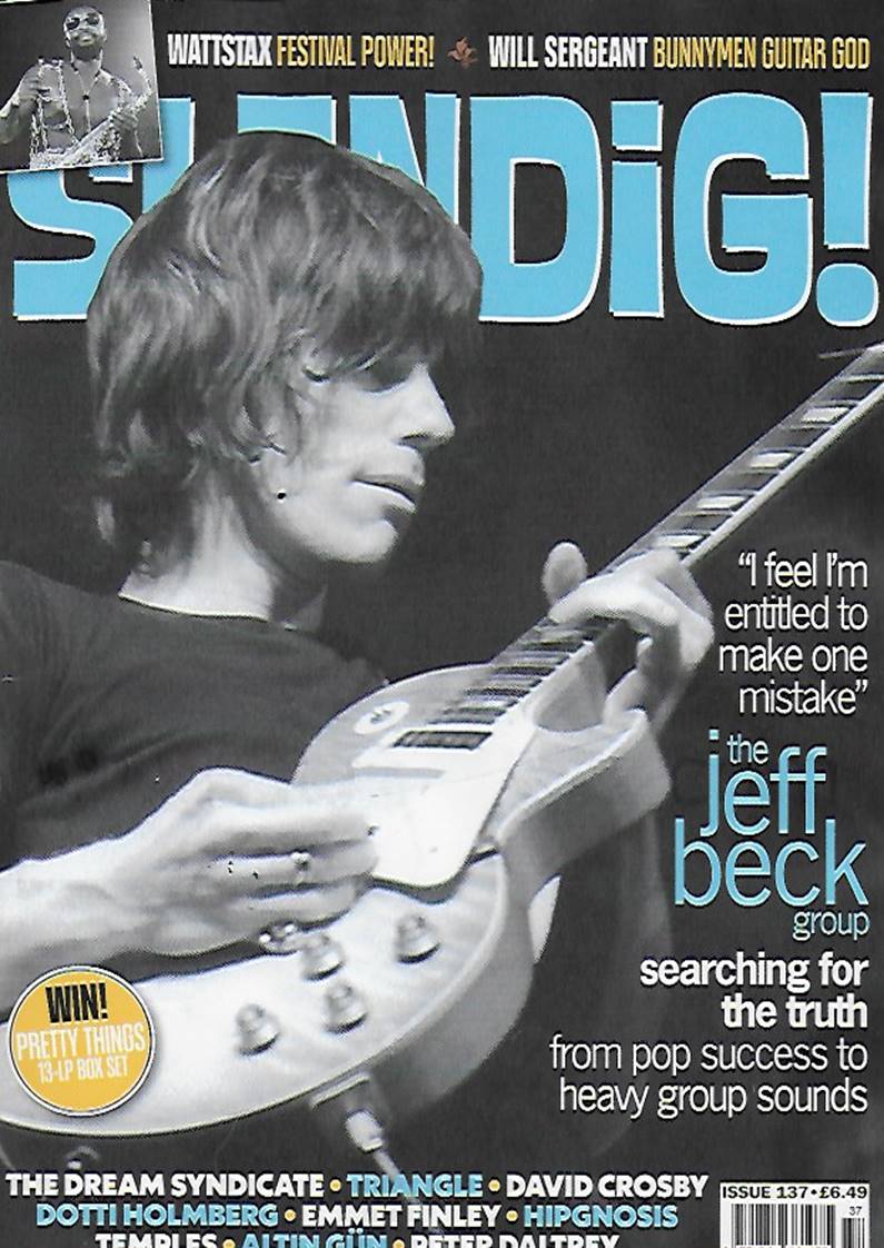 Shindig Magazine Issue 137 Jeff Beck Tribute