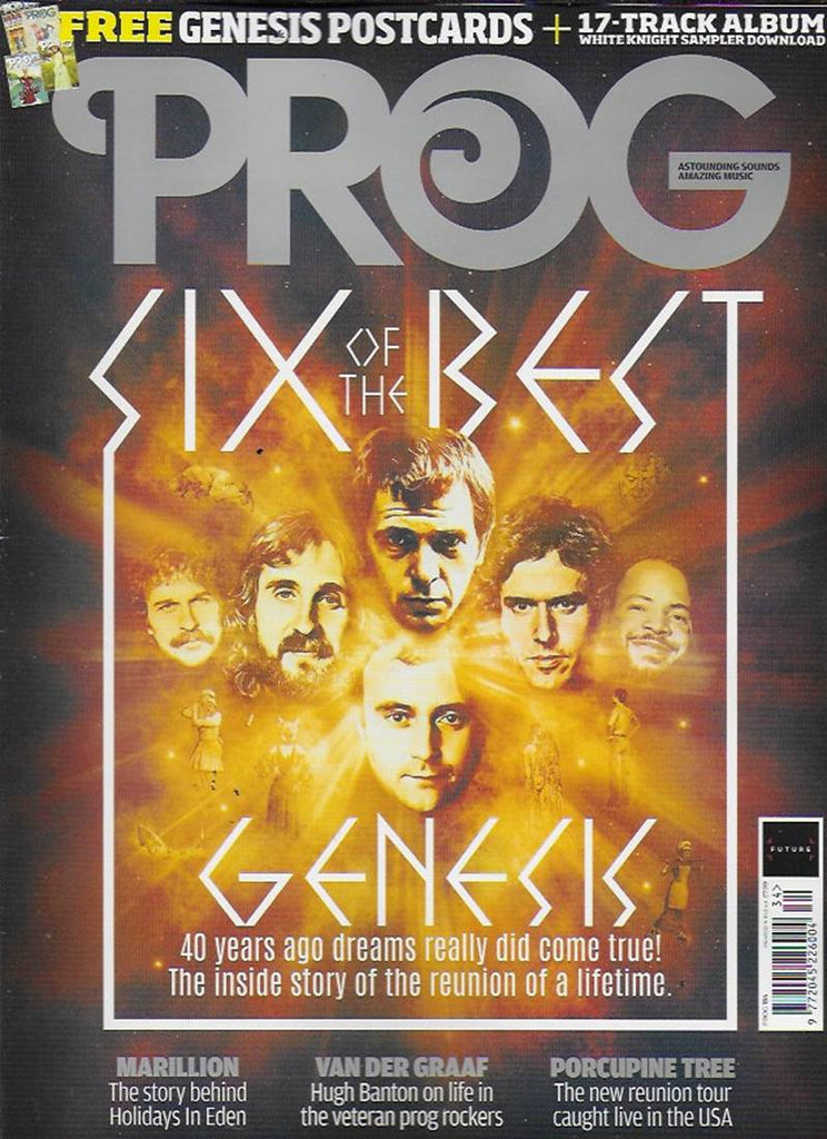 PROG Magazine #134 October 2022 GENESIS & Postcards