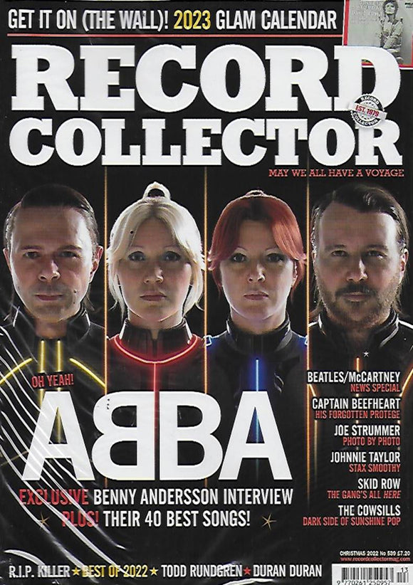 Record Collector Magazine Issue 539 Christmas 2022 Abba Benny Anderson