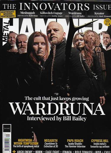 Metal Hammer May 2022 WARDRUNA Collectors Cover interviewed by Bill Bailey