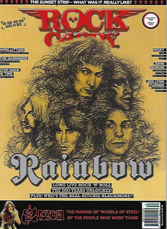 Rock Candy Magazine Issue 35 RAINBOW - The Ronnie James Dio Years Unlocked