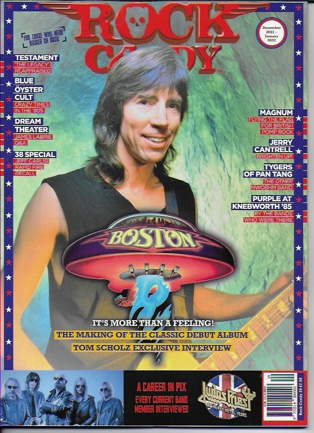ROCK CANDY– No.29 January 2022 Boston - Tom Scholz