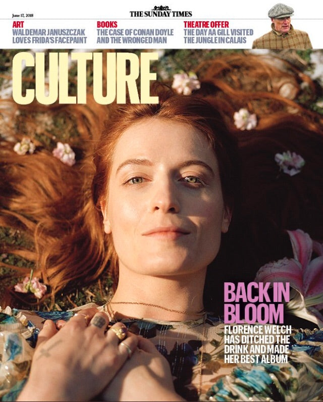 UK Culture Magazine June 2018 Florence Welch and the Machine Cover Story Aidan Turner