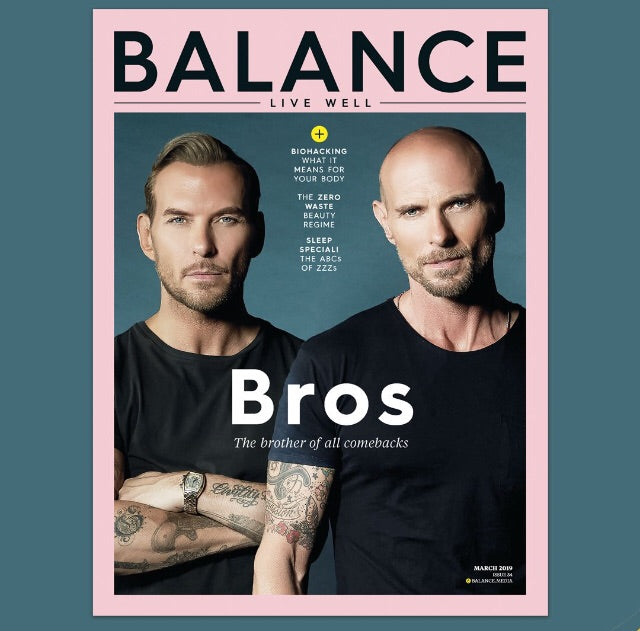 London Balance Magazine March 2019: Bros Cover Interview