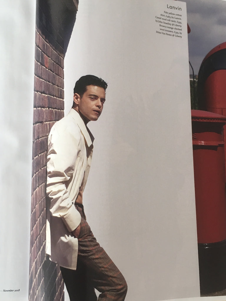 British Esquire Magazine November 2018: Rami Malek Freddie Mercury