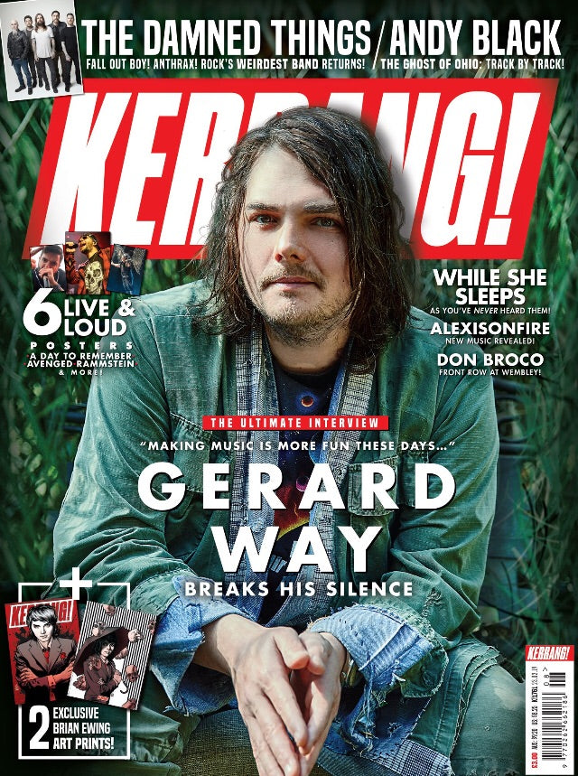 UK Kerrang! February 2019 Gerard Way My Chemical Romance