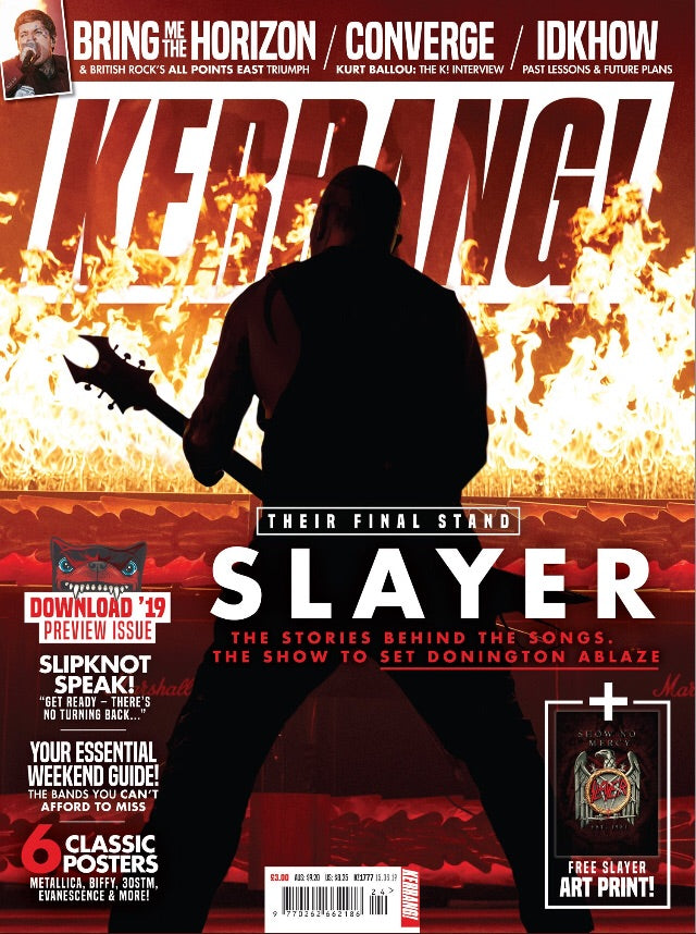 UK Kerrang! Magazine June 2019 - Slayer