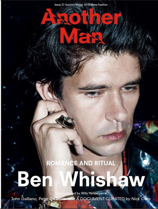 Another Man Magazine: Ben Whishaw Cover