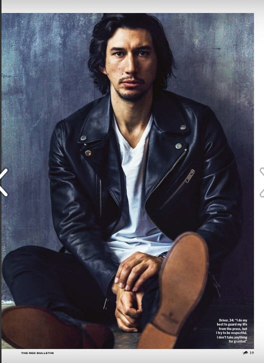 UK Red Bulletin Magazine September 2018: Adam Driver Interview