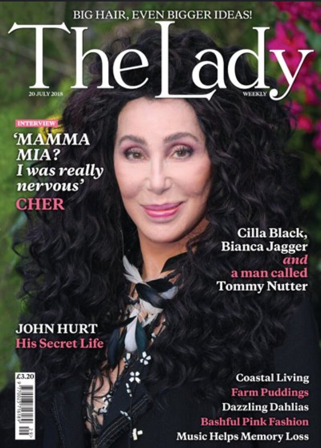 U.K. Lady Magazine July 2018: CHER Cover Interview