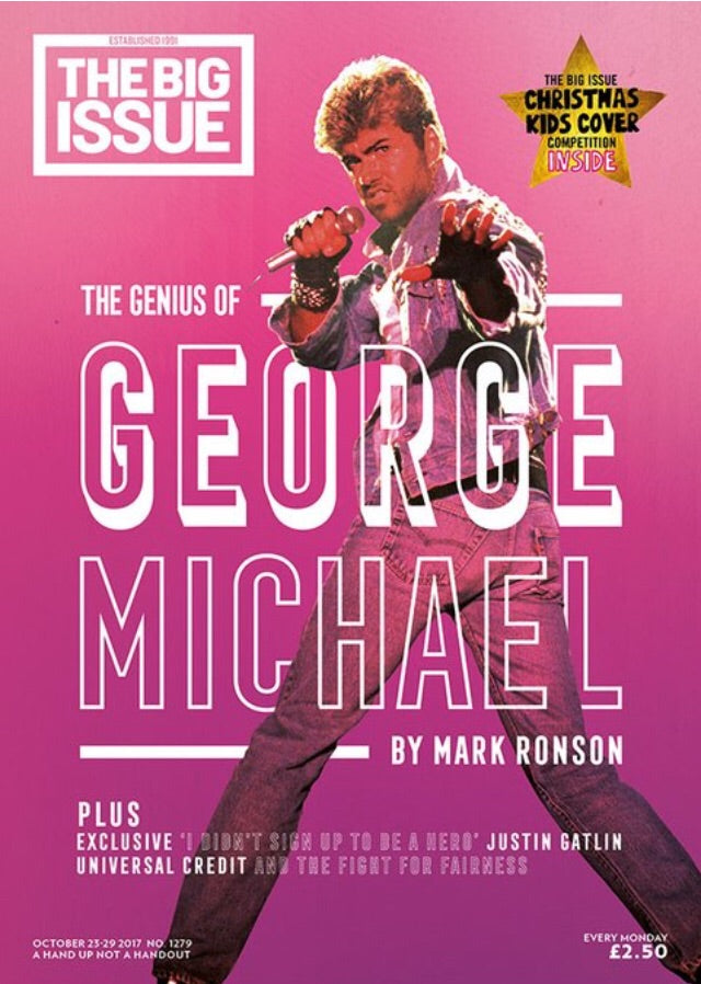UK Big Issue Magazine October 2017 George Michael Cover And Special