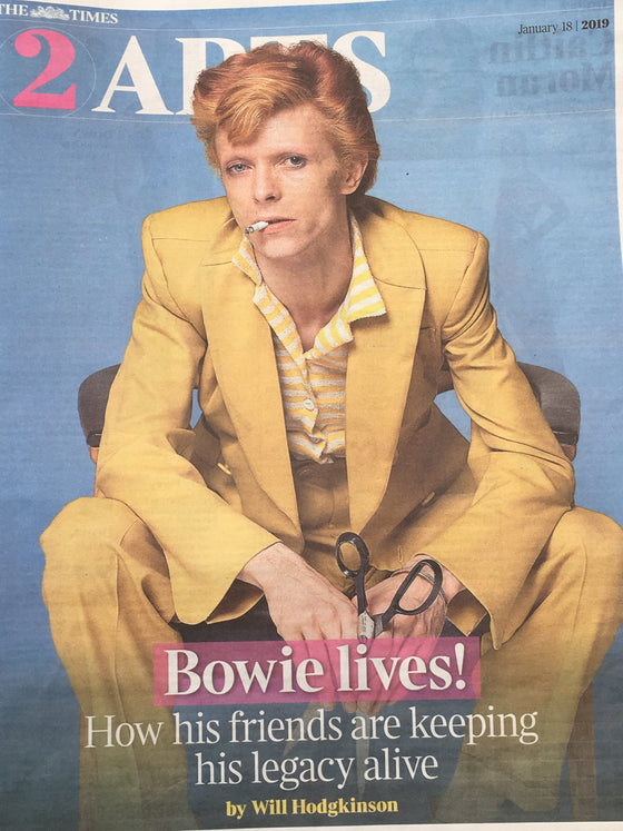 UK Times 2 Supplement Jan 2019 David Bowie Timothee Chalamet