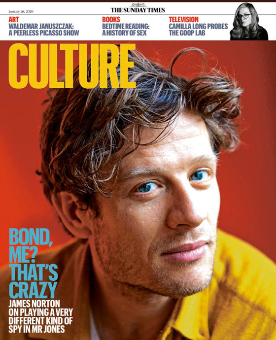 UK Culture Magazine Jan 2020: James Norton Cover