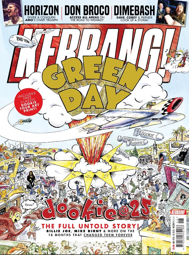UK Kerrang! Magazine Feb 2019: Green Day - 25th Anniversary Edition