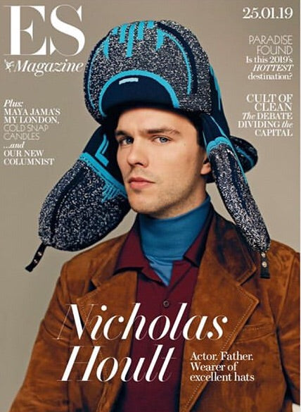 London ES Magazine January 2019 Nicholas Hoult Cover