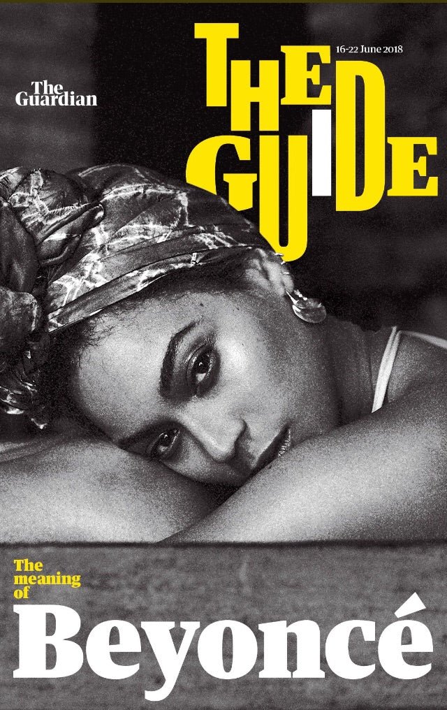 UK Guardian Guide Magazine June 2018: Beyonce Cover