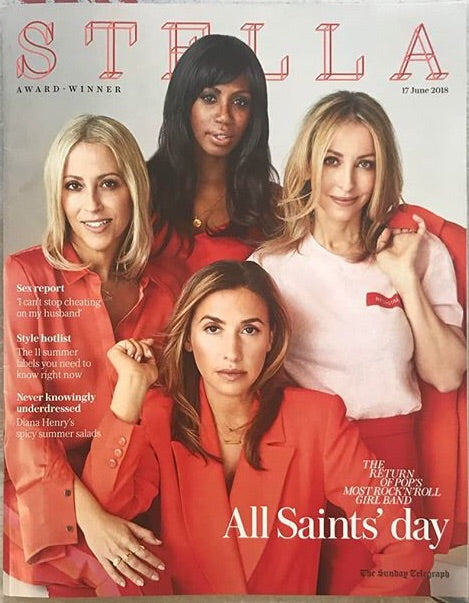 UK Stella Magazine June 2018: The All Saints UK Cover Exclusive Interview