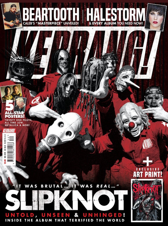 UK Kerrang! Magazine July 2018: SLIPKNOT Cover & Art Print