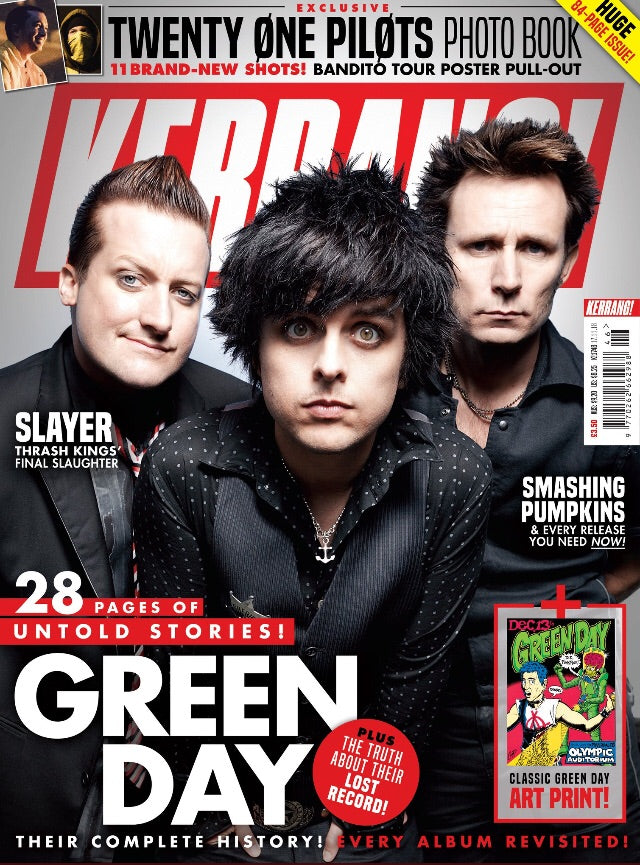 UK Kerrang! 17th November 2018 Green Day Twenty One Pilots